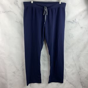 Figs Technical Pants Womens Sz XL Blue Collection Scrubs Medical Relaxed
